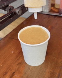 Pouring Coconut Milk GIF