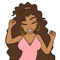 Turn Up Dancing Sticker by Isis Ella Jewels, LLC