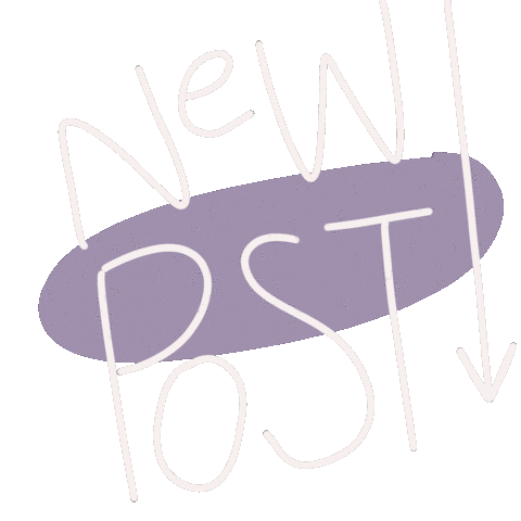 New Post Hello Sticker