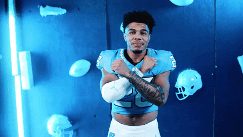 North Carolina Football GIF by UNC Tar Heels
