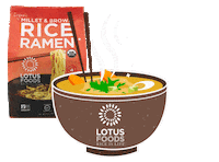 lotusfoods vegan gf ramen noodles Sticker