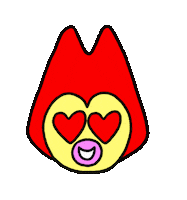 In Love Chompton Sticker by Pablo