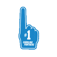 Keep Pounding North Carolina Sticker by Carolina Panthers