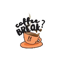 Happycoffee Sticker by The Happy Co