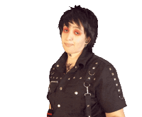 Goth Emo Sticker