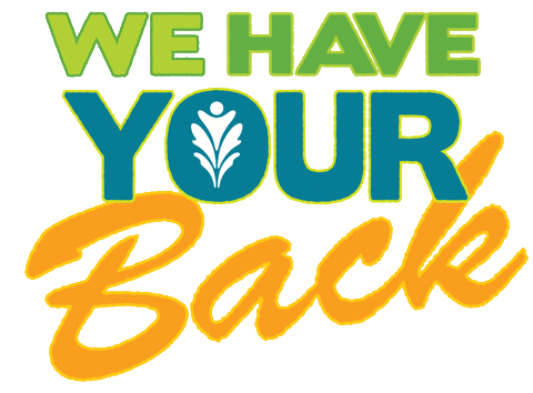 Graduation We Have Your Back Sticker by Oakton Community College