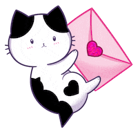 Black And White Love Sticker by shourimajo