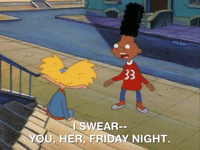 hey arnold nick splat GIF