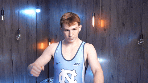 University Of North Carolina Wrestling GIF by UNC Tar Heels