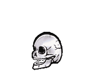 AFROKILLA rainbow trippy skull groovy Sticker