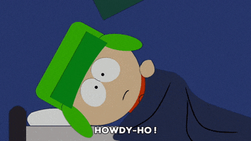 kyle broflovski hello GIF by South Park 