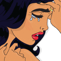 artbyjayr_ girl sad crying moon GIF
