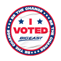 Big East Basketball Be The Change Sticker by BIG EAST Conference