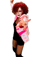 Dancing Lady Reaction Sticker by ladypat