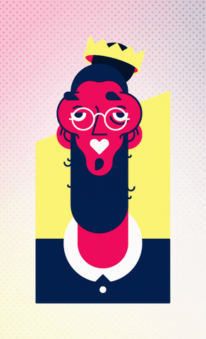 BLAAAAH giphyupload animation loop blue GIF