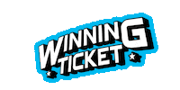 WinningTicket golf app software hole in one Sticker