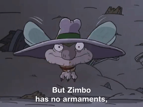 nickrewind giphydvr nicksplat aaahh real monsters giphyarm035 GIF