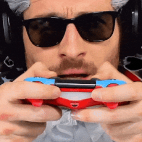 Playing Video Games GIF