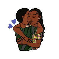 Hold Me Love Sticker by JellaCreative