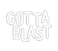 Awkward Gotta Blast Sticker