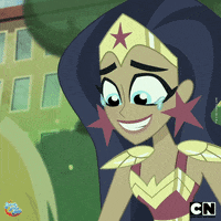 Happy Wonder Woman GIF by DC