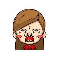 Girl Twitch Sticker by Kuzel