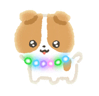 Happy Dog Sticker