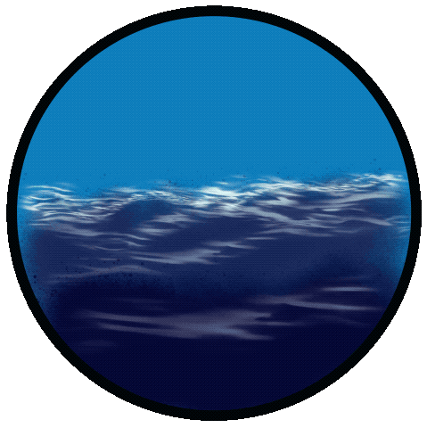 fraulemke giphyupload sun night wave Sticker