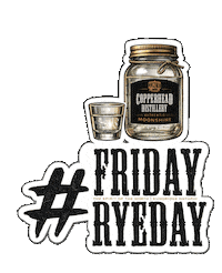 North Bay Friday Sticker by CopperheadDistillery