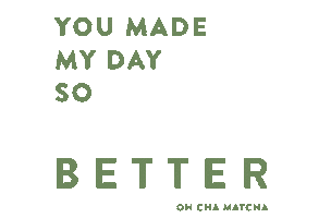 Luv Love Sticker by Oh Cha Matcha