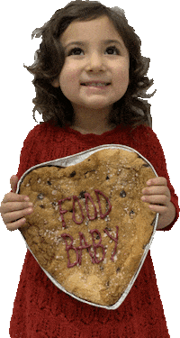 valentines day smile Sticker by foodbabyny