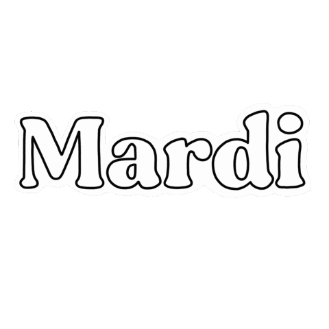Black And White Day Sticker