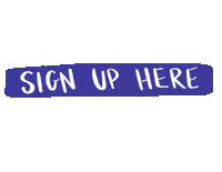 Colorfully Sign Up Sticker