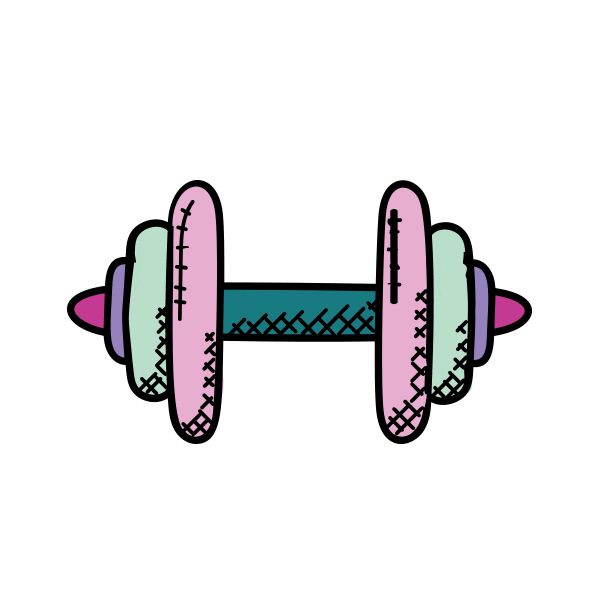 fitness workout Sticker by Fabletics