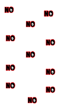 Emoji No Sticker by TypoGraphicDesign