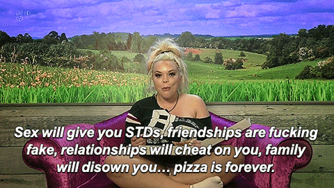 bellechouette giphyupload pizza cbb trisha paytas GIF
