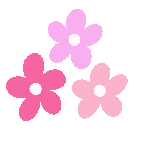 Happy Flowers Sticker