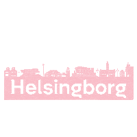 Helsingborgstad sol helsingborg skåne ettbättreläge Sticker