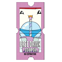 Penguin Sipping Sticker by Pudgy Penguins