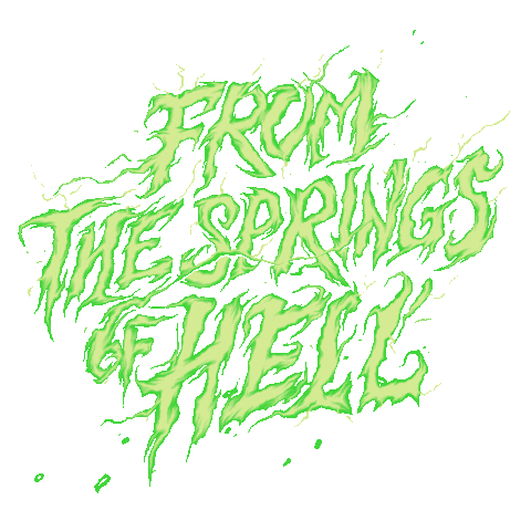 From The Springs Of Hell Sticker by Hellhound