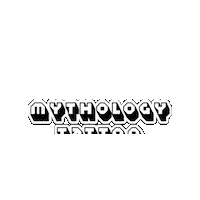 Tattoo Shop Blackwork Sticker by Mythology Tattoo Edmonton