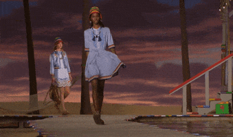 fashion show nyfw 2015 GIF by Glamour