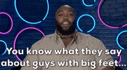 Big Feet GIF by Big Brother