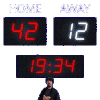 12 Away Sticker