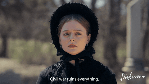 War Dickinson GIF by Apple TV+