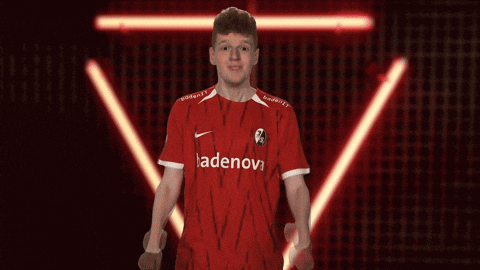 Sc Freiburg Cheering GIF by Bundesliga