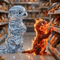 Otter Love GIF