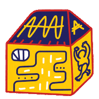 LBS-Bina-Group food car travel work Sticker