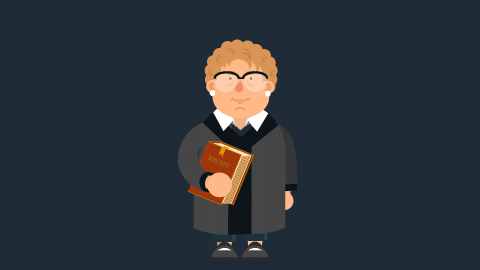 getbaff giphyupload law judge lawyer GIF