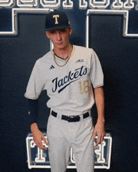 Georgia Tech Baseball GIF by Georgia Tech Yellow Jackets